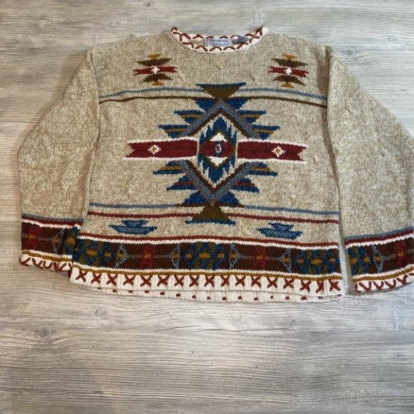 Signature by Northern Isles Hand Knitted Sweater - Picture 2 of 5